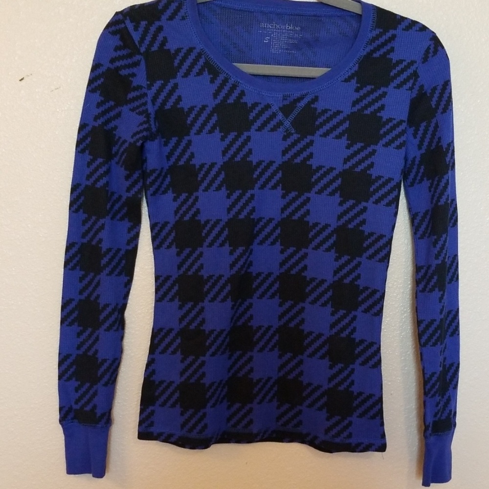 Anchor Blue Long Sleeve (A2516)
